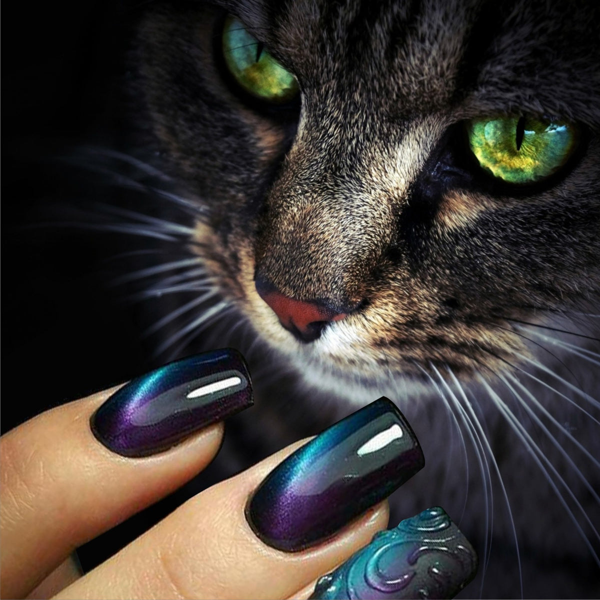 Cat eye online gel polish