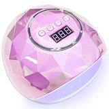 Diamond F6 Professional Gel Polish UV/LED Nail Dryer Lamp 86W - Pink