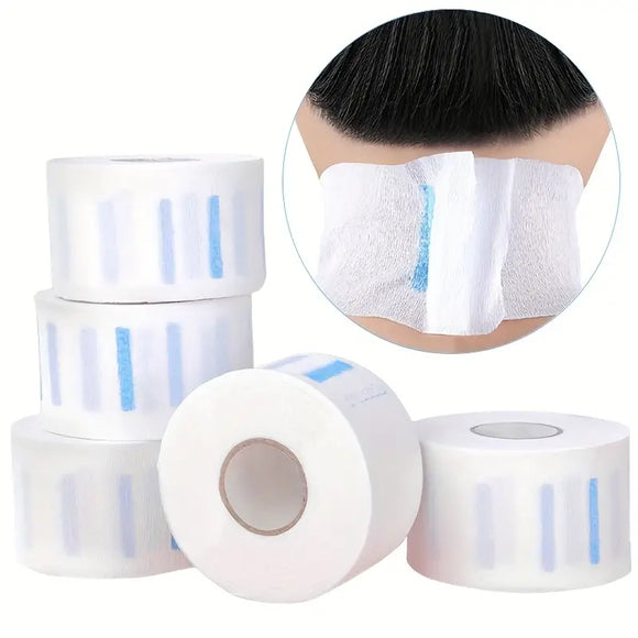Barber Neck Strips for Hair Cutting - 5 Rolls