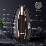 40000rpm Electric Nail File/Drill Machine UV901 - Rechargeable / Cordless / Portable - Black