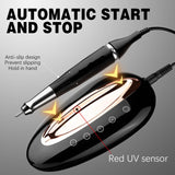 40000rpm Electric Nail File/Drill Machine UV901 - Rechargeable / Cordless / Portable - Black