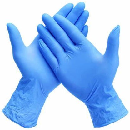Nitrile Powder Free Examination Gloves - Premium Nitrile - Blue - 100pcs / 50 pairs