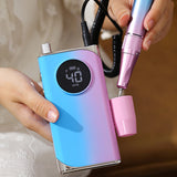 40000rpm Electric Nail File/Drill Machine UV401 - Rechargeable / Cordless / Portable