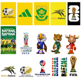 Water Decals - Bafana Bafana World Cup 2026