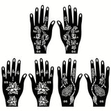 Tattoo Stencils - Hand - 12pcs