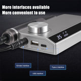 35000rpm Electric Nail File/Drill Machine UV-501 - Rechargeable / Cordless / Portable - White