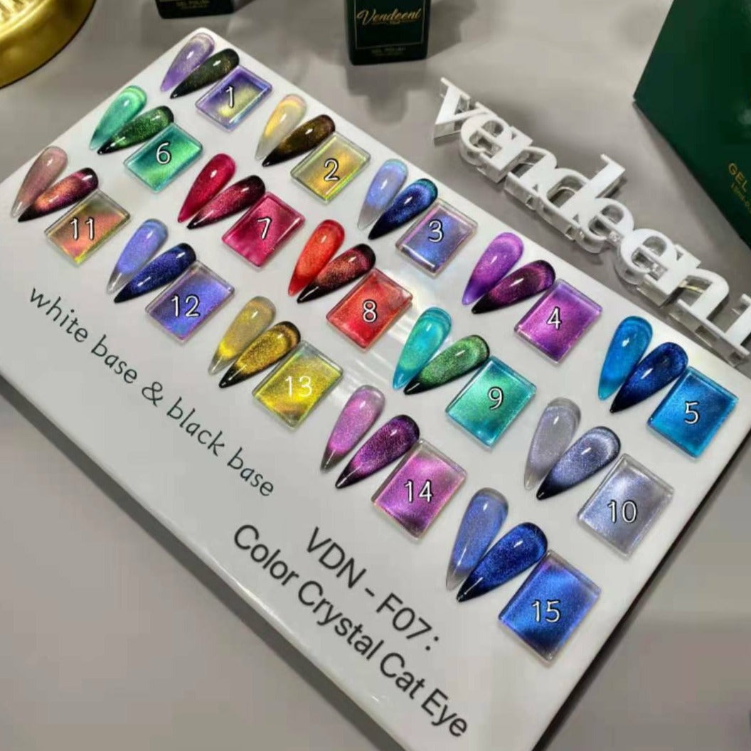 Vendeeni - UV Gel Polish - Crystal Cat Eye – Madz Nail & Beauty