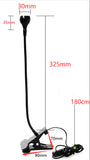Flexible Gooseneck Nail UV LED Light / Lamp with Table Clip - 5W