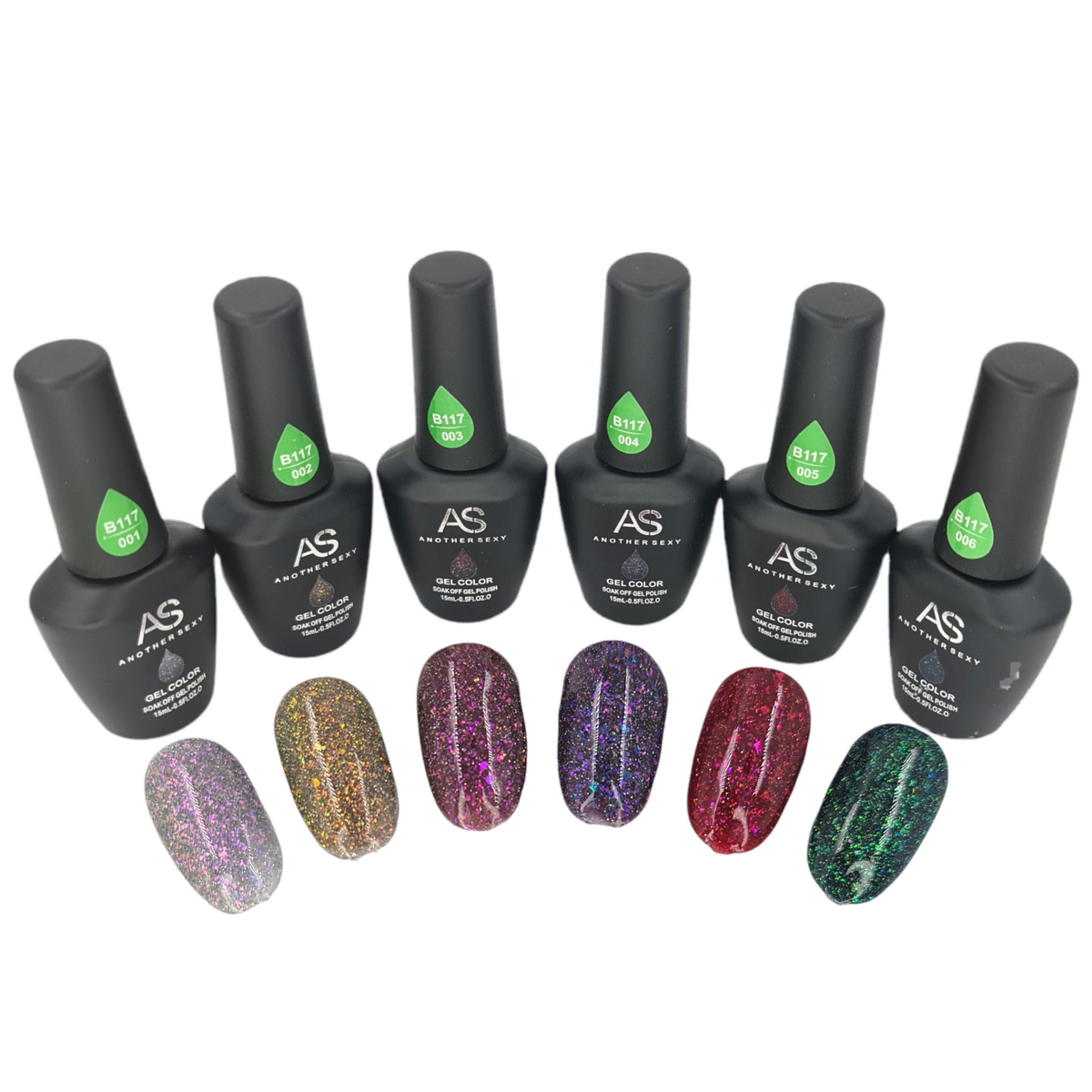 As Uv Gel Polish Sparkling Stars B117 Madz Nail And Beauty