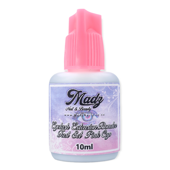 Eyelash Extension Bonder Glue (Fast set Pink Cap) - 10ml.