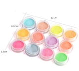 Glow in the dark Powder - 12pcs