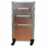 Storage Case - Professional Beauty Case / Makeup Case Trolley - 2 Layer (Big)