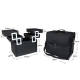 Storage Case - Cosmetic - Black Martial