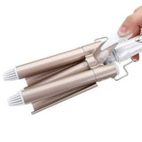 3 Barrels Professional Hair Curler - 25mm