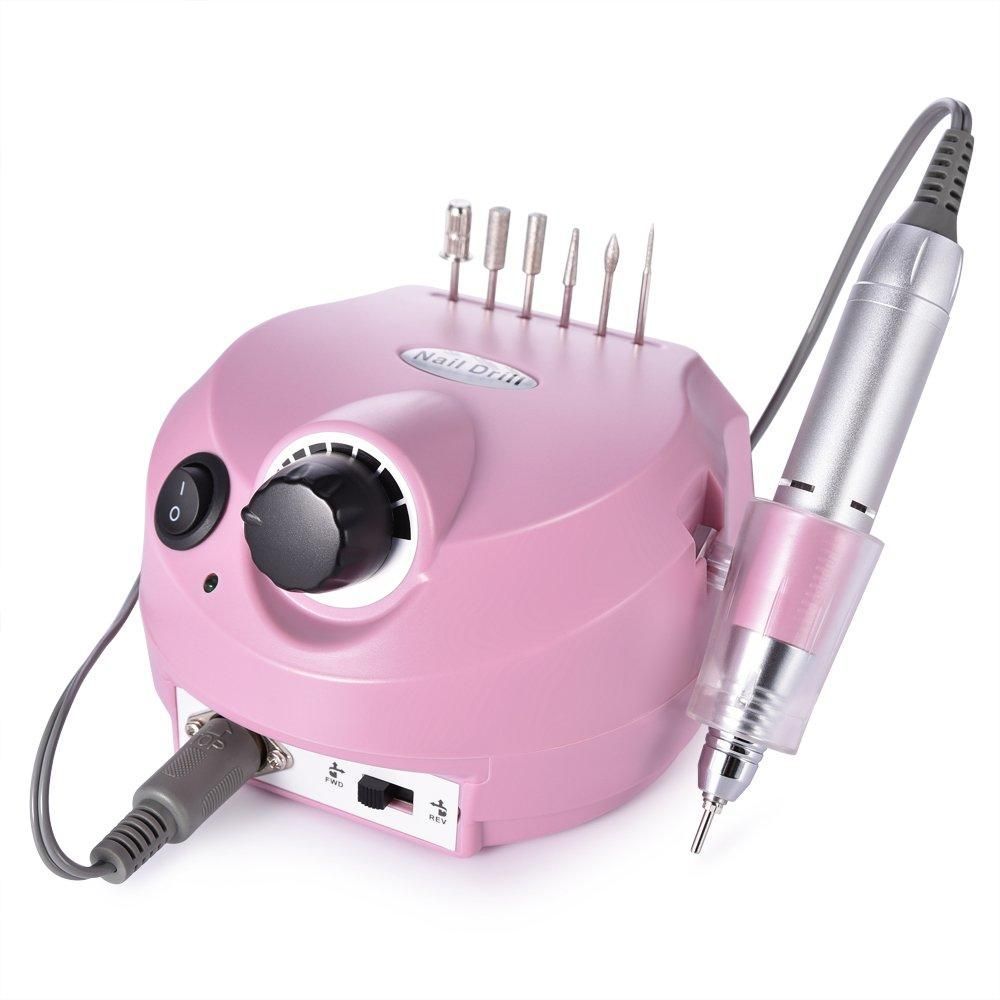 35000rpm Electric Nail File/Drill - DM202 - Pink – Madz Nail & Beauty
