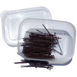 Bobbie Pins 2" - Brown - 100pcs
