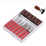 Electric Nail File/Drill Bit Set