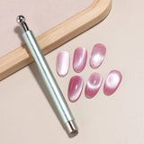 Cat Eye Magnet - 3 in 1 Double-Ended Cylindrical & Ball Magnetic Pen