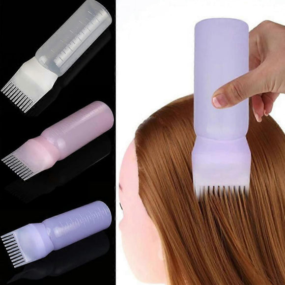 Hair Dyeing Comb Applicator Bottle