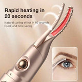 2-in-1 Electric Eyelash Curler and Eyebrow Trimmer