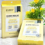 4 Step Pedi Kit - Lemon Quench - 4 x 20g
