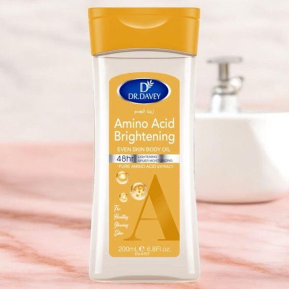 Dr Davey - Amino Acid Brightening - Even Skin Body Oil - 200ml