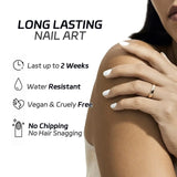 UV Gel Nail Wraps - JT-011 - 22 Tips