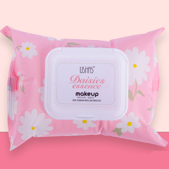 Ushas - Make-Up Remover Wipes - 30 Towelettes