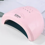 SUNone - UV LED Light / Lamp 48W - Power Adapter - Pink