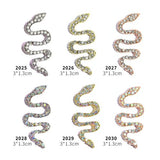 Nail Jewlery - Snakes - 6pcs