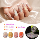 Vendeeni  - UV Gel Polish - Universal Rainbow Cat Eye