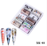 Foil Paper - 10 Boxes + 1 Glue