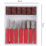 Electric Nail File/Drill Bit Set