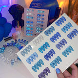 Vendeeni - UV Gel Polish - F13 - Reflective Glitter Sparkling Diamond