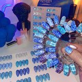 Vendeeni - UV Gel Polish - F13 - Reflective Glitter Sparkling Diamond