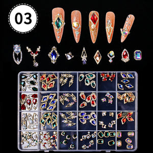 24 Grids Rhinestone Set 3