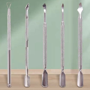 Big Stainless Steel Double Side - Cuticle Pusher / Scoop