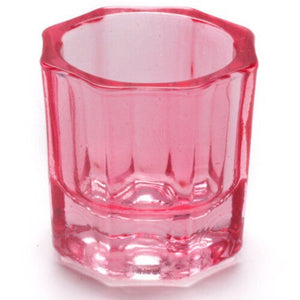 Glass Acrylic Cup - Red