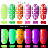 Stamping Combo - 18pcs - VL Series & Glow in the dark stamping Gel