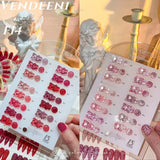 Vendeeni - UV Gel Polish - F14 - Reflective Glitter Sparkling Diamond