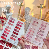 Vendeeni - UV Gel Polish - F14 - Reflective Glitter Sparkling Diamond