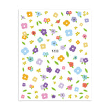 Nail Sticker - 1233 - Flowers