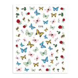 Nail Sticker - 1316 - Butterfly