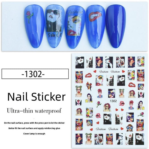 Nail Sticker - 1302