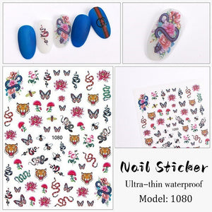 Nail Sticker - 1080 - Tiger