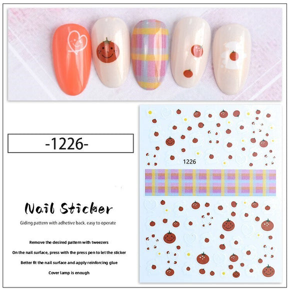 Nail Sticker - 1226 - Tomatoes