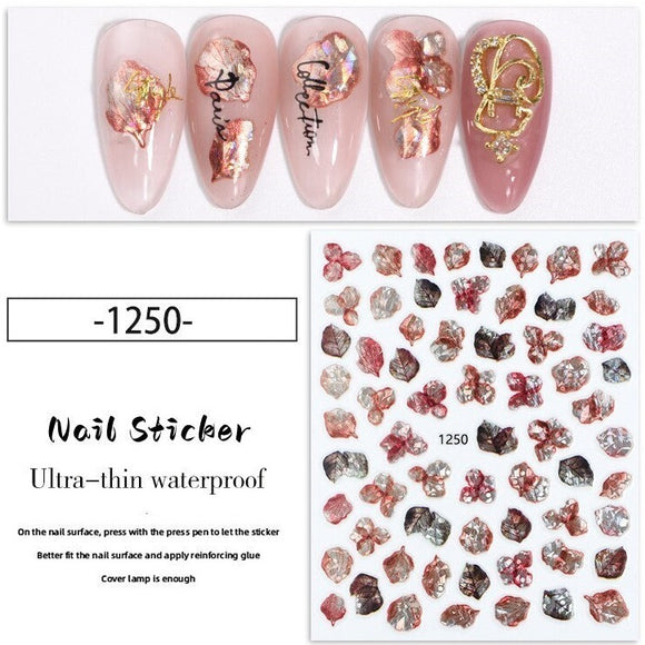 Nail Sticker - 1250 - Flower