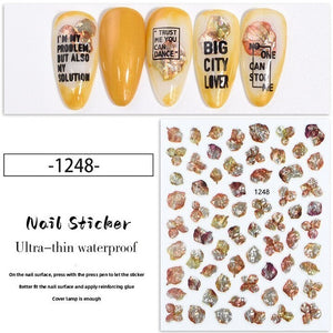 Nail Sticker - 1248 - Flowers