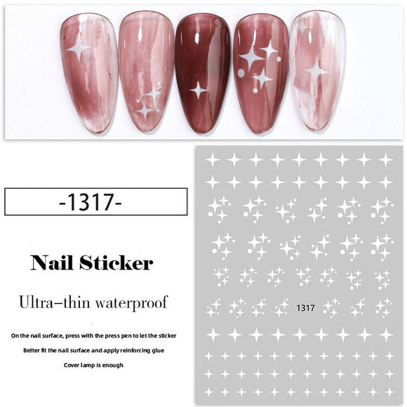 Nail Sticker - 1317 - Stars