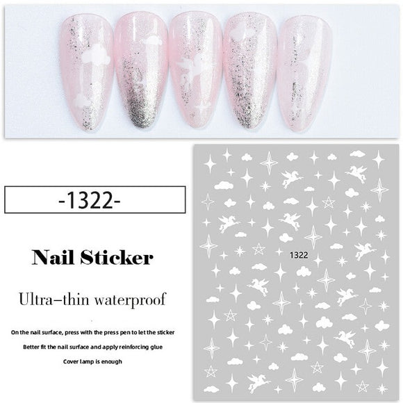 Nail Sticker - 1322 - Stars